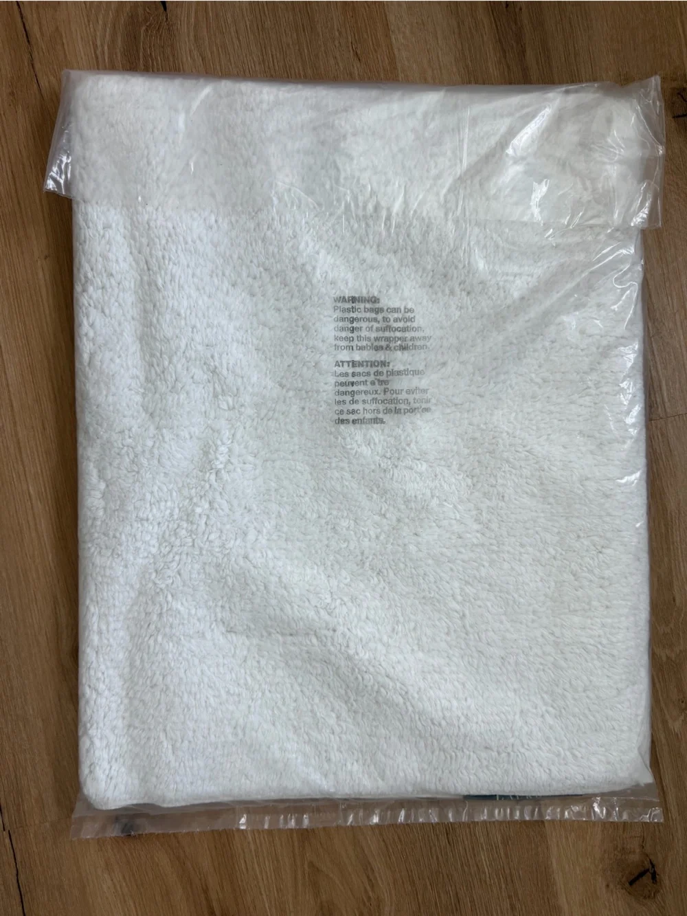 Ralph Lauren Plush White Bath Towel